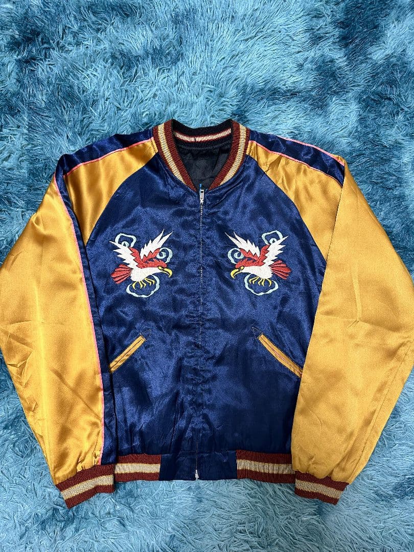 TAILORTOYO 東洋テーラー リバーシブルスカジャン 刺繍 TT10625