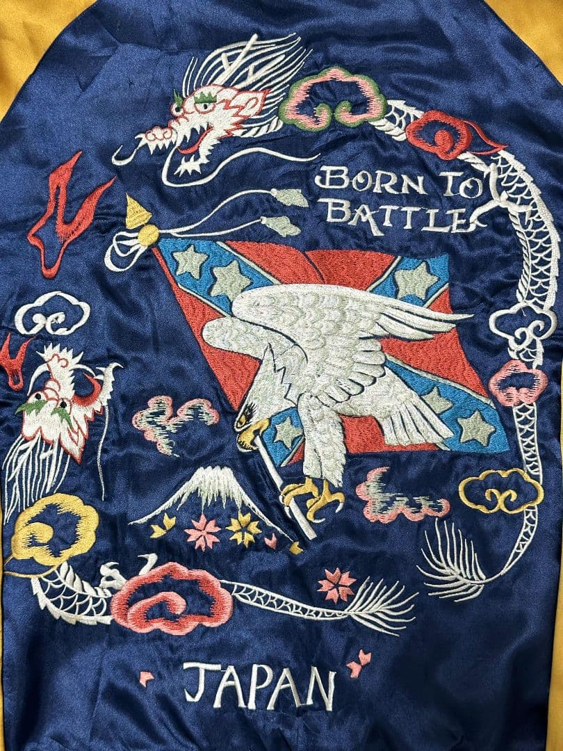 TAILORTOYO 東洋テーラー リバーシブルスカジャン 刺繍 TT10625