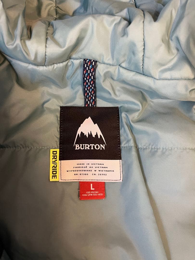 バートン スノーボードウェア キッズ Lサイズ