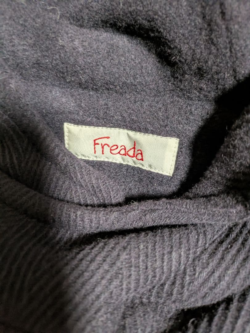 Freada　フリーダ　ダッフルコート　　　ネイビー