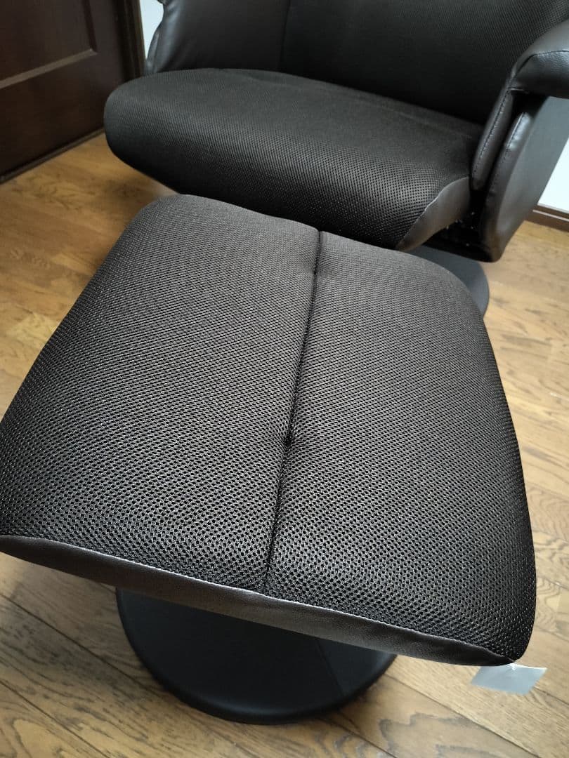 ニトリ パーソナルチェア(Dメッシュ DBR) ダークブラウン オットマン別売り