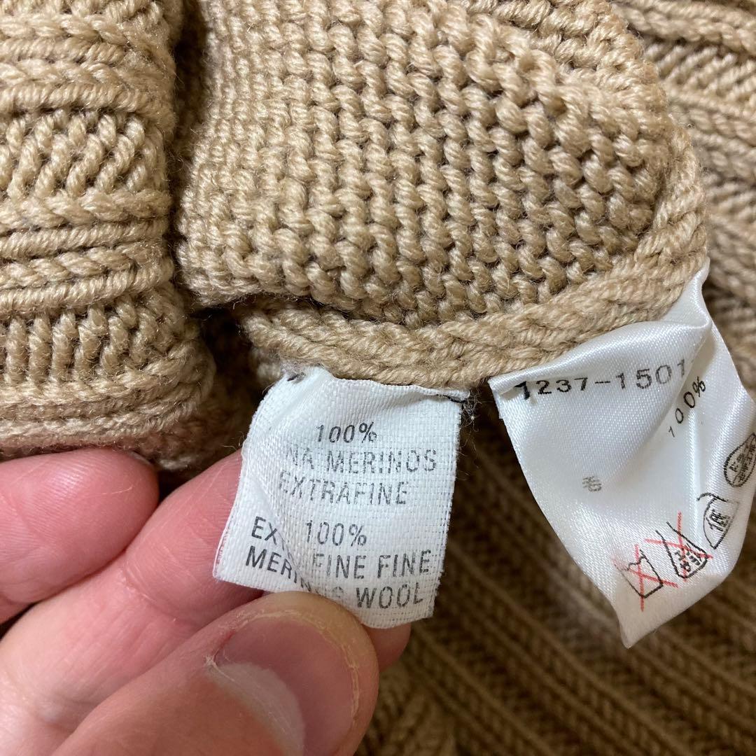 GUCCI グッチ ショート丈 ハイネック ニット セーター S ベージュ