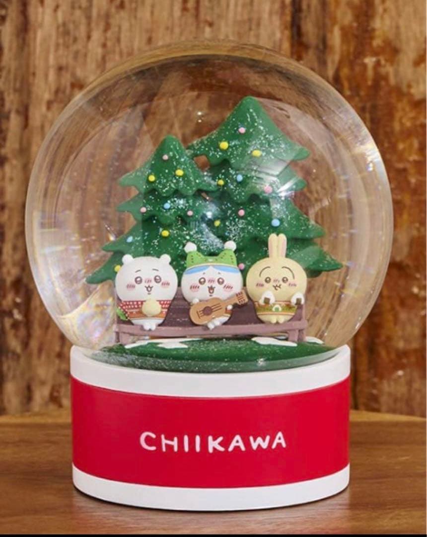 CHIIKAWA スノードーム クリスマスツリー　ラストワン賞