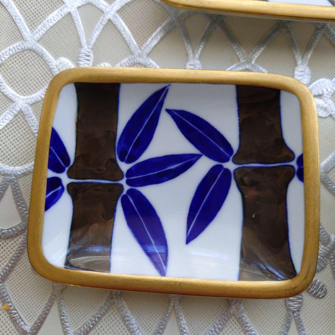 花柄 陶器皿 5枚セット　深川製磁