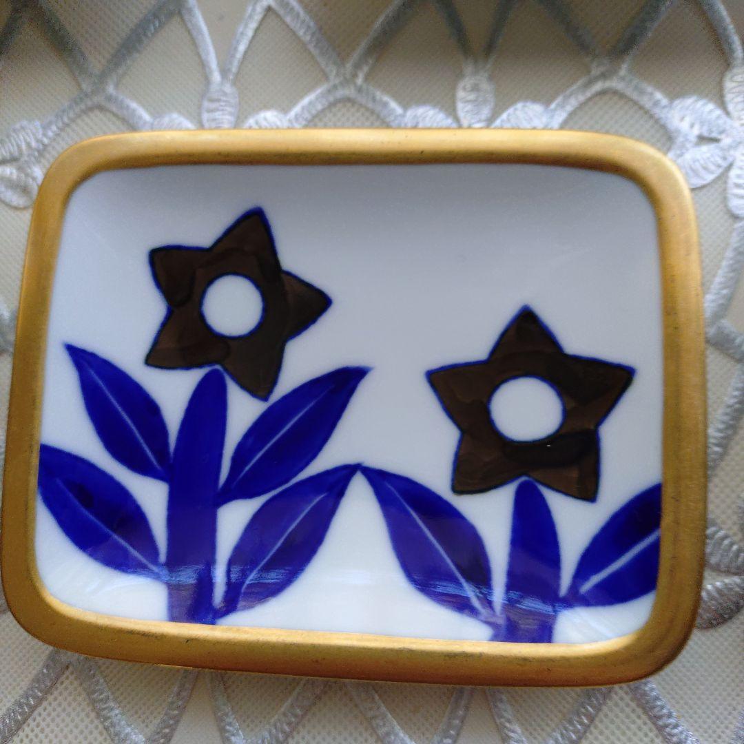 花柄 陶器皿 5枚セット　深川製磁