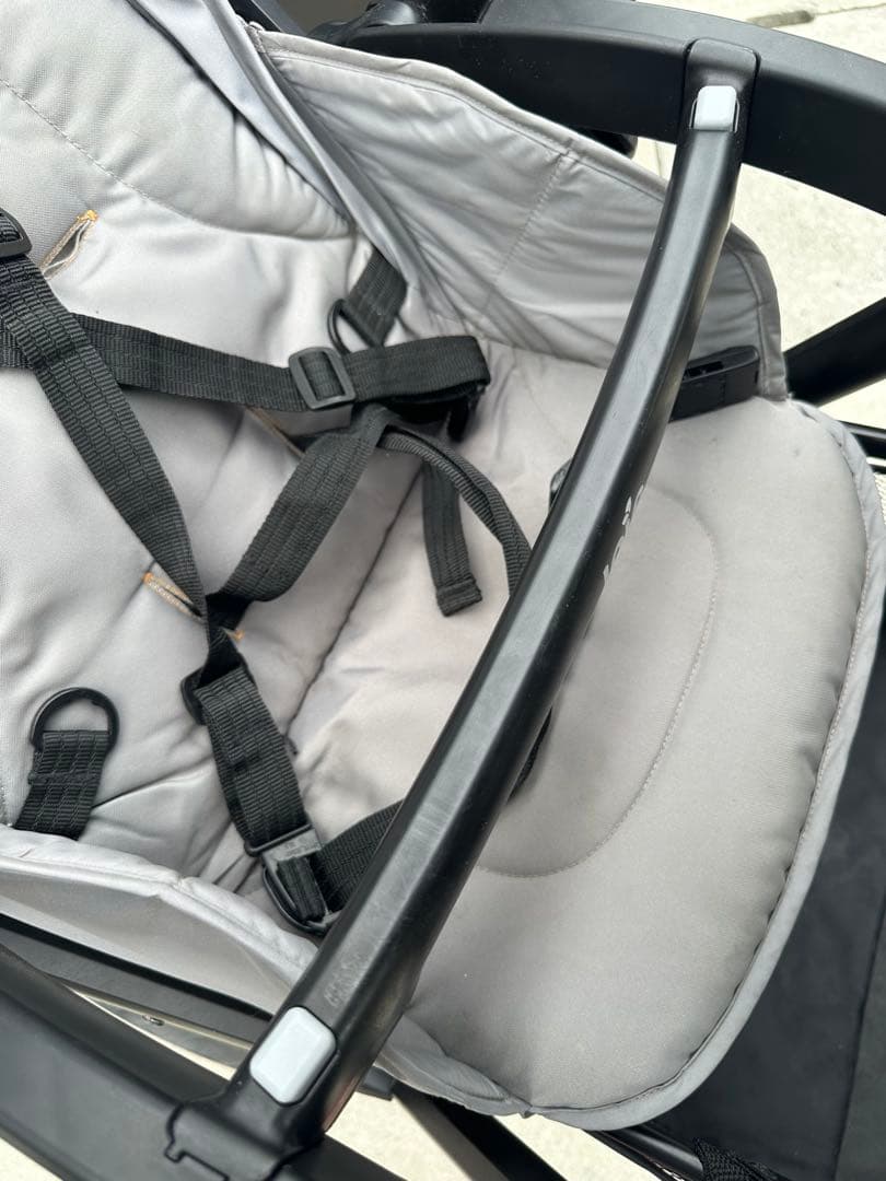 joie ジョイー エヴァライトデュオ 二人乗りベビーカー グレーフランネル