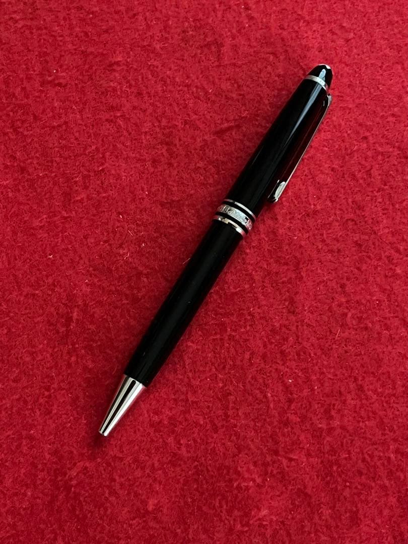 モンブランボールペン マイスターシュテュックpixプラチナP164‼️艶やかです‼️