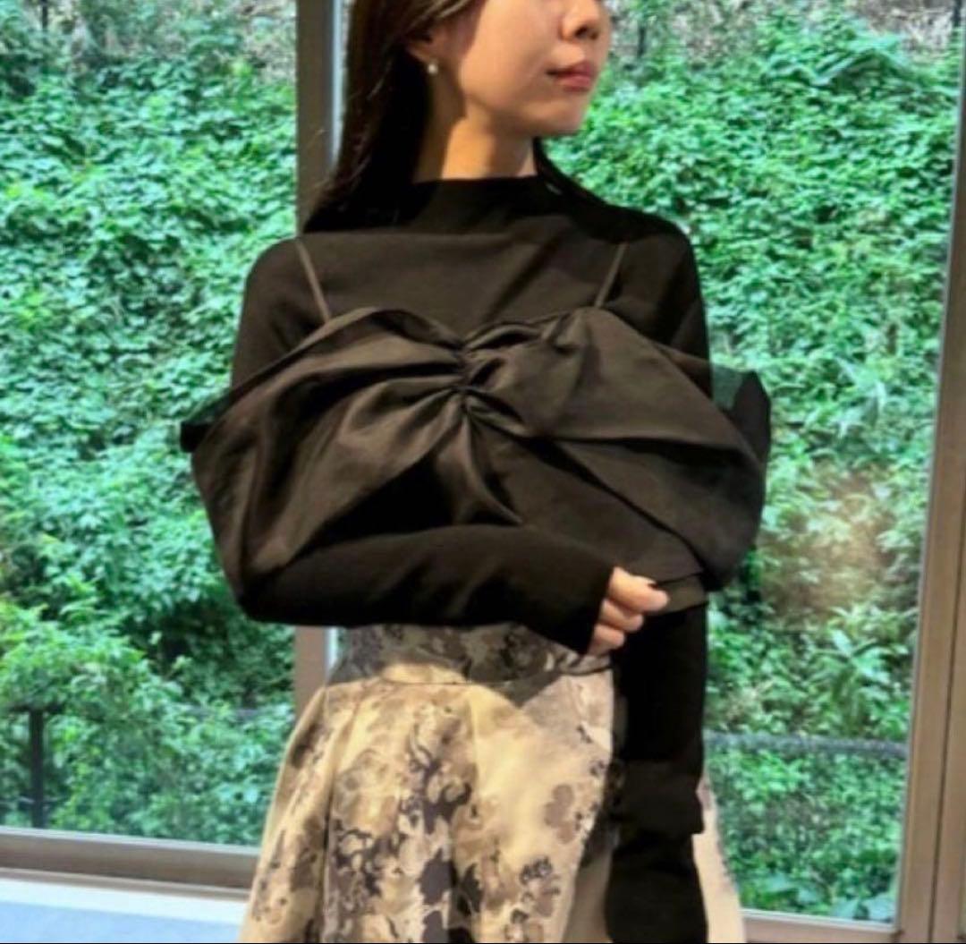 CELFORD セルフォード リボンモチーフセットプルオーバー