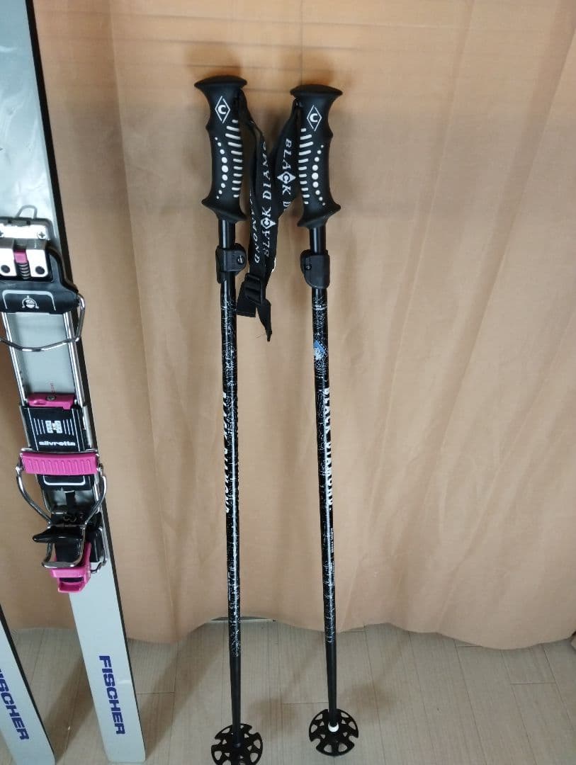 スキー モヘア 希少 　ブラックダイヤモンドストック、