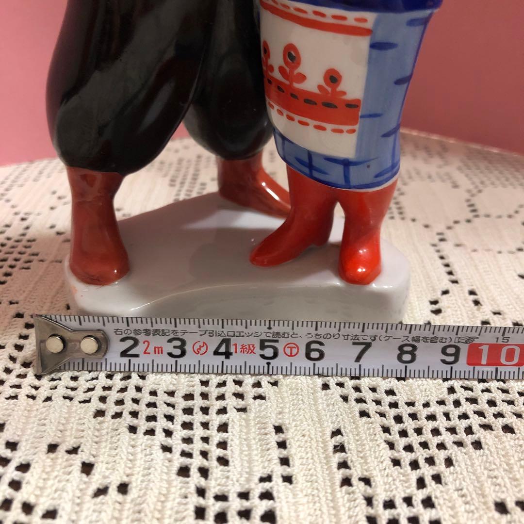 ロシア製　磁器像　ダンサー　ビンテージ