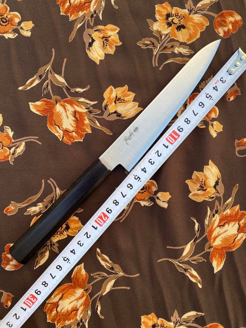 ペティ 150mm 青紙スーパー 黒檀八角柄 Aogami super