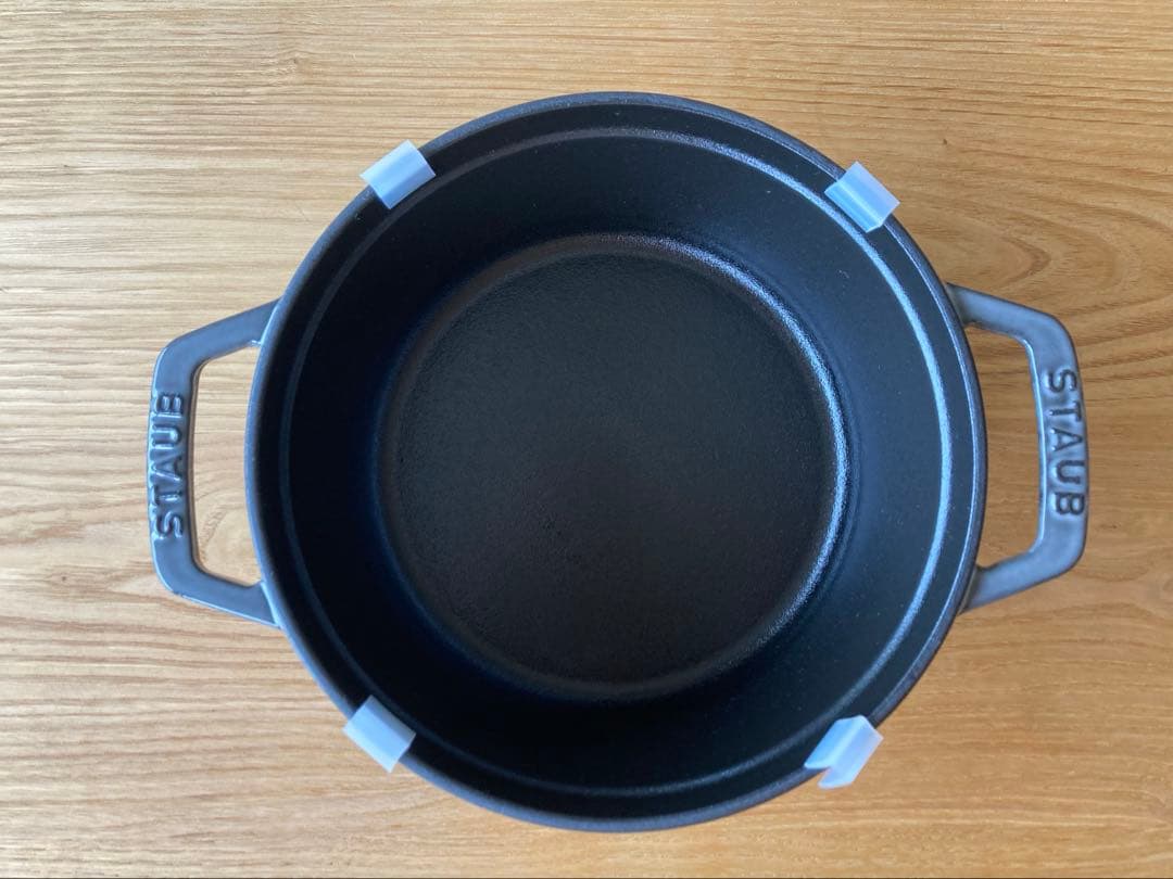 STAUB ストウブ　ピコココットラウンド　グレー　18センチ　新品未使用品