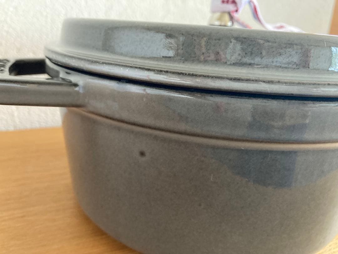 STAUB ストウブ　ピコココットラウンド　グレー　18センチ　新品未使用品