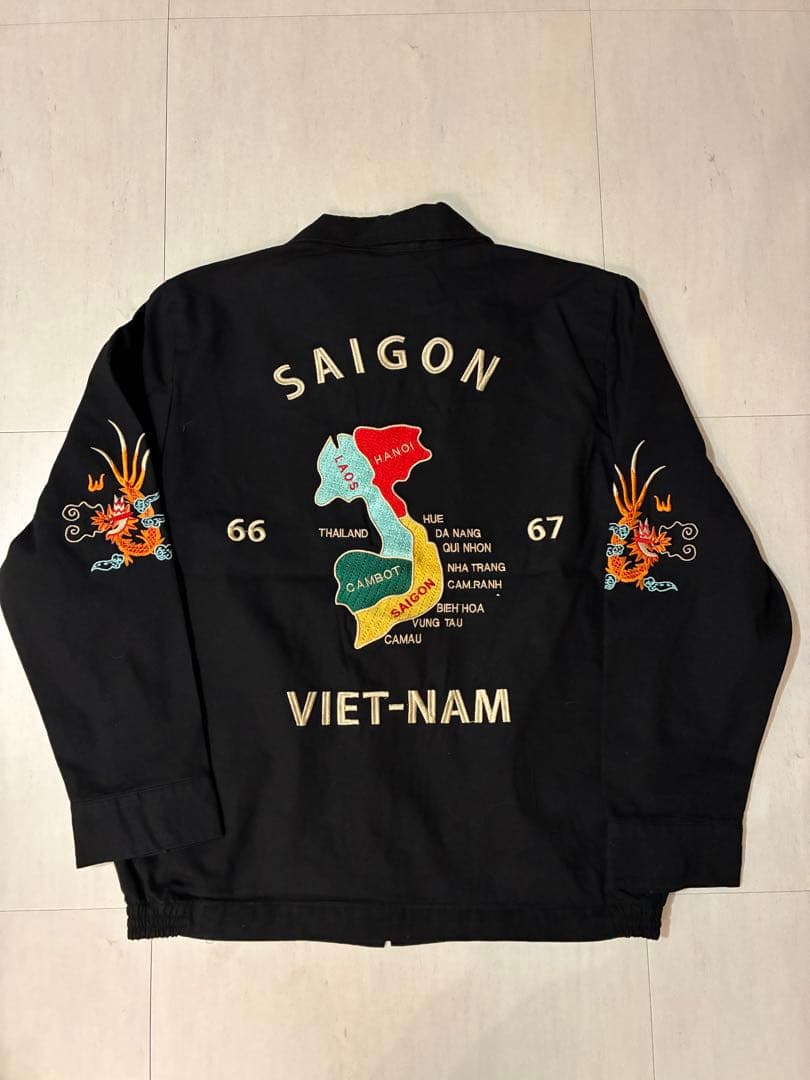 ベトナムジャケット/ベトジャン/Mサイズ/ヴィンテージスタイル