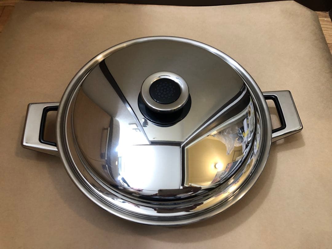 未使用　レインボークッカープレミアム　浅鍋　26cm 3.3L