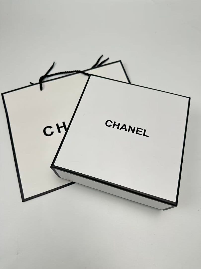 シャネル VIPノベルティ リバーシブル 大判スカーフ マフラー 未使用