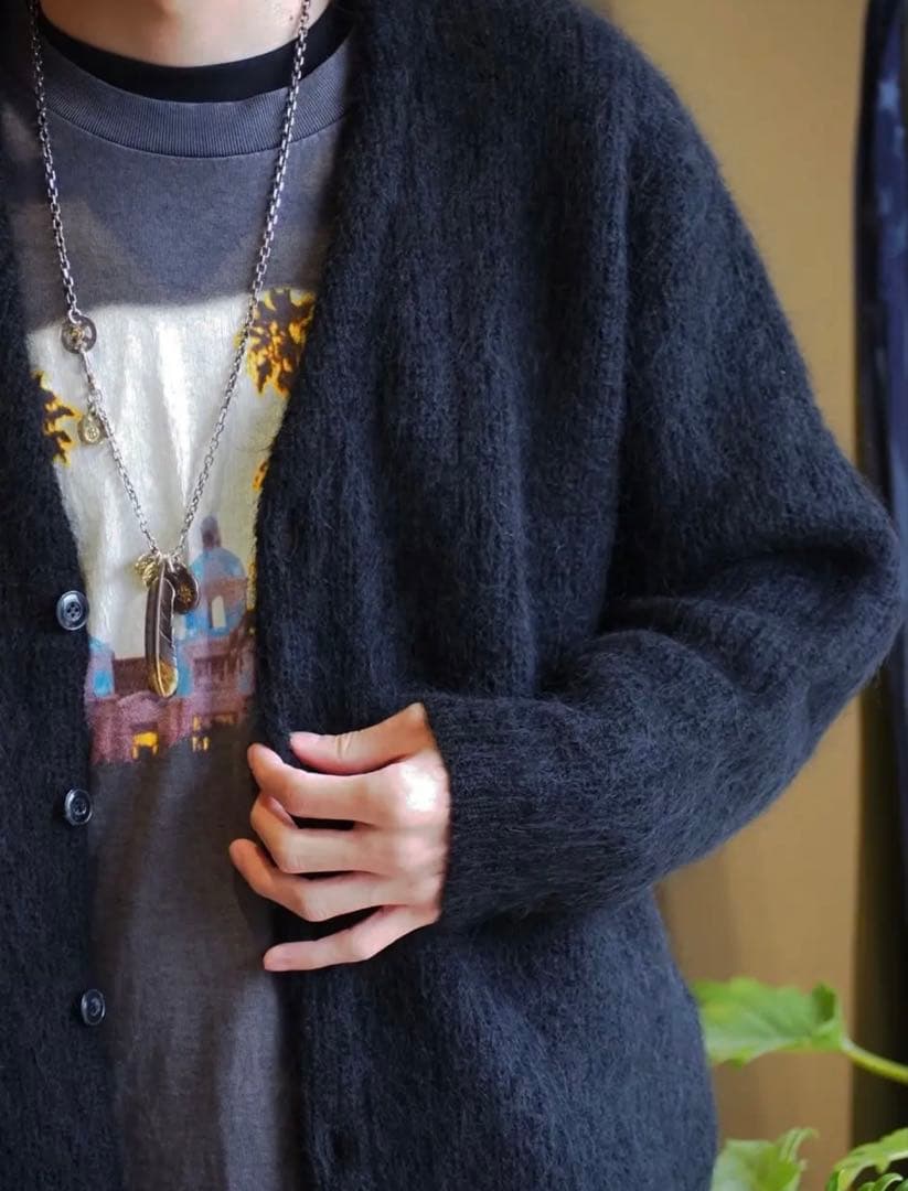 Classic Mohair Cardigan \"BISHU\"モヘアカーディガン