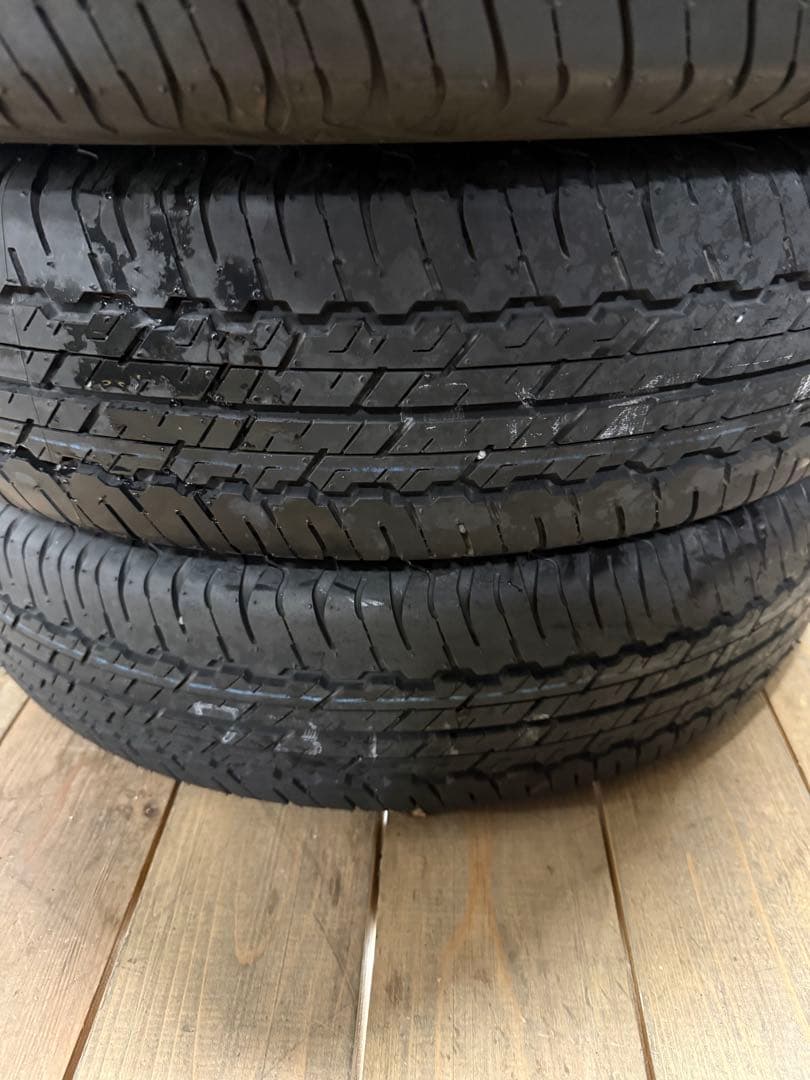 195/80R15 4本　新車外し