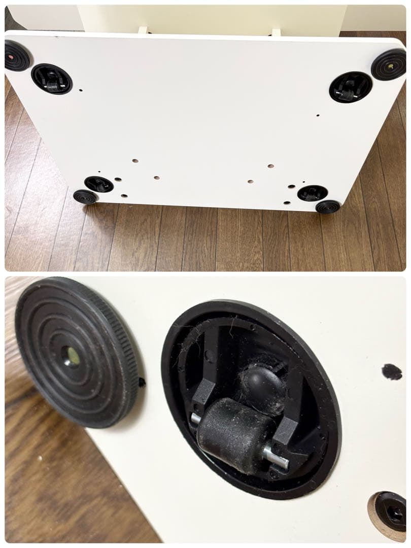 未使用級✨️朝日木材加工 壁寄せ テレビスタンド 組み立て不要