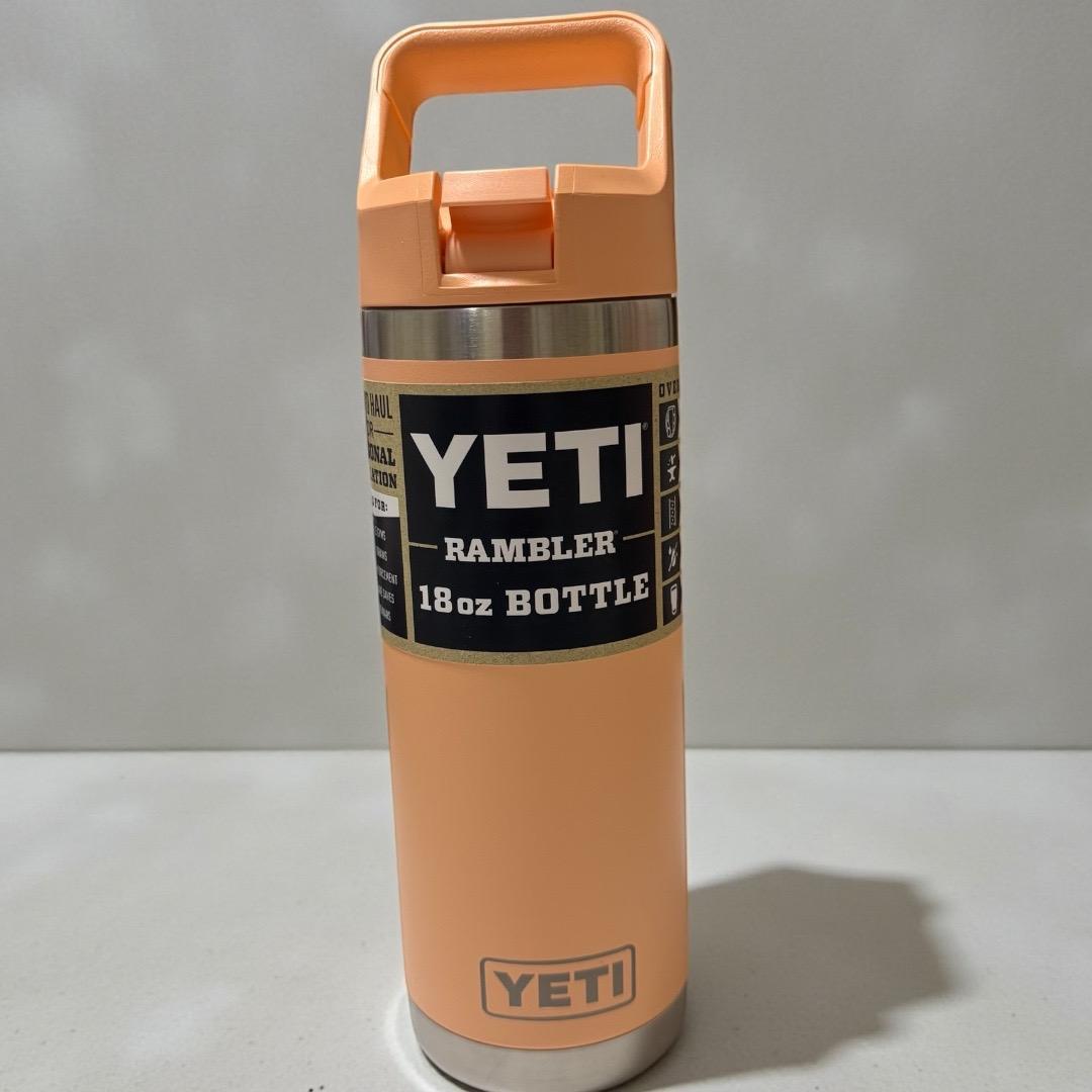 イエティ YETI Rambler 18oz Bottle ピーチ ジム 新品