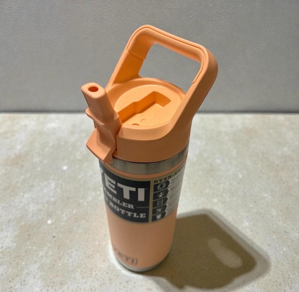 イエティ YETI Rambler 18oz Bottle ピーチ ジム 新品