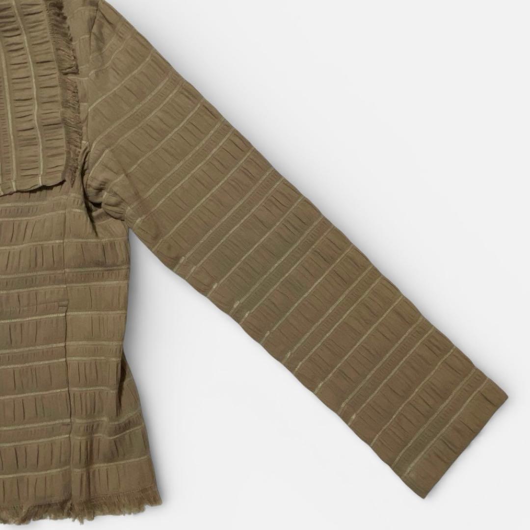 ISSEY MIYAKE Haat 変形　ショートジャケット ブラウン系