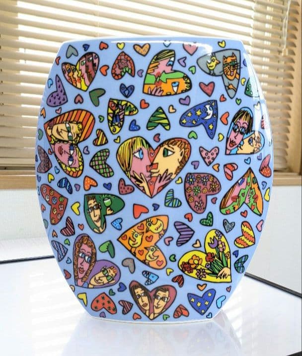 て*く様 ジェ―ムスリジィ 花瓶 オブジェ 陶器≫ Love Kids≪ 88/