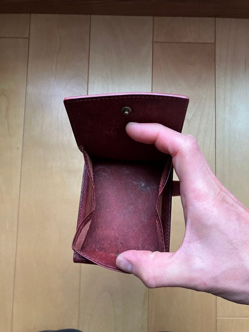 極美品！年末特価！ヒズファクトリー　フェルマーレ　マネークリップ　コッチネーラ