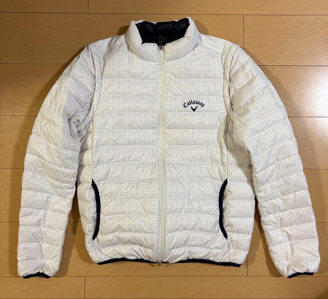 Callaway キャロウェイ　ダウンジャケット メンズ　L ホワイト　白