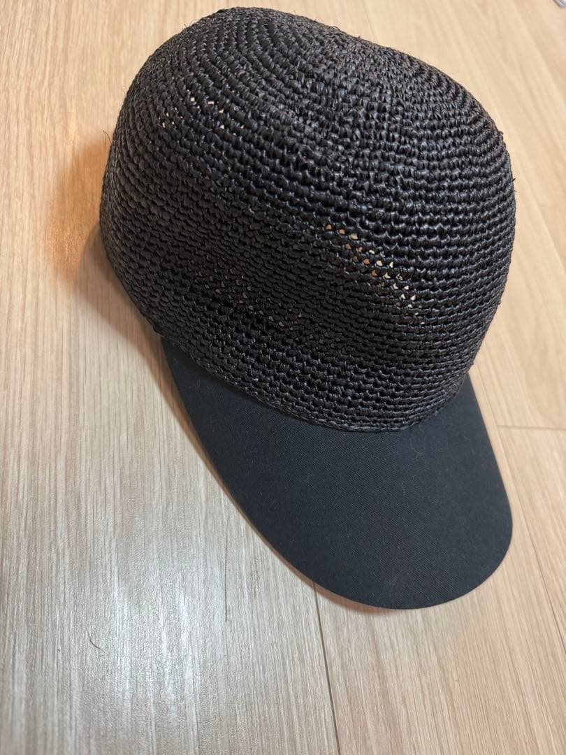 ヘレンカミンスキー　キャップ　ラフィア