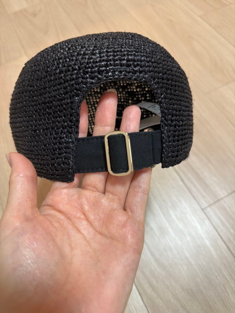 ヘレンカミンスキー　キャップ　ラフィア