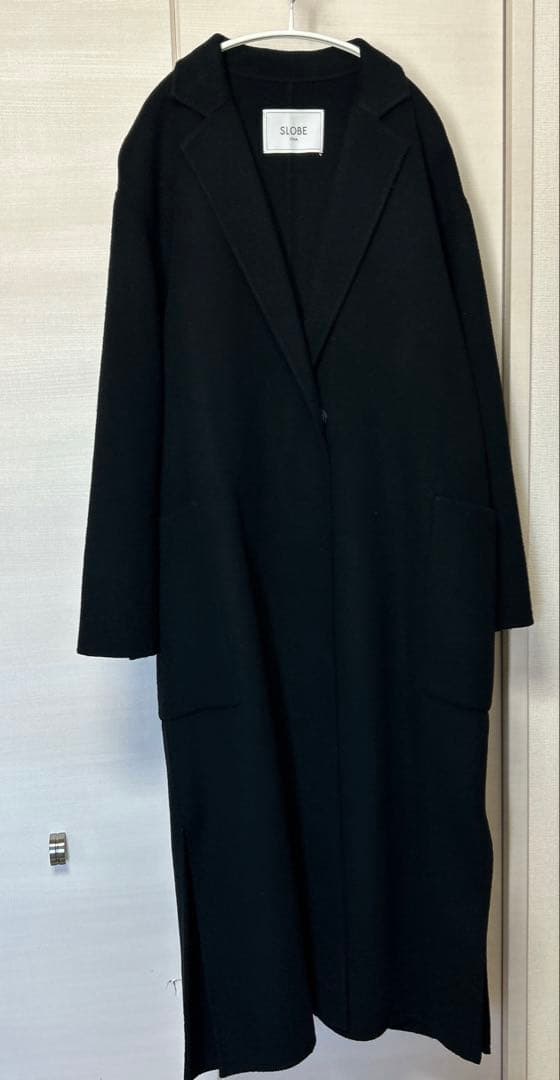 SLOBE IENA サイドスリット オーバーサイズ チェスターコート