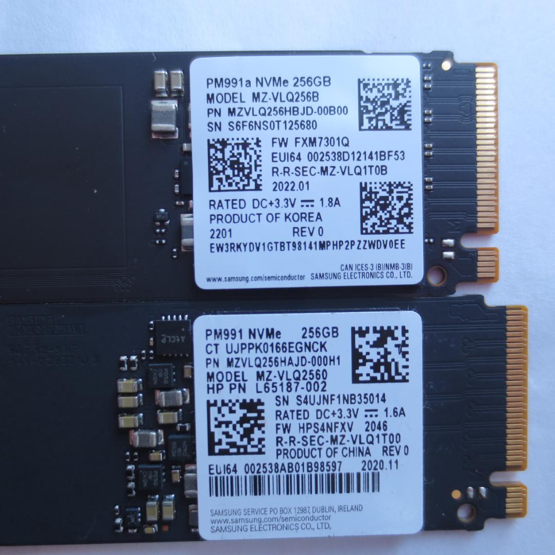 M.2 2280 NVMe SSD 5枚セット