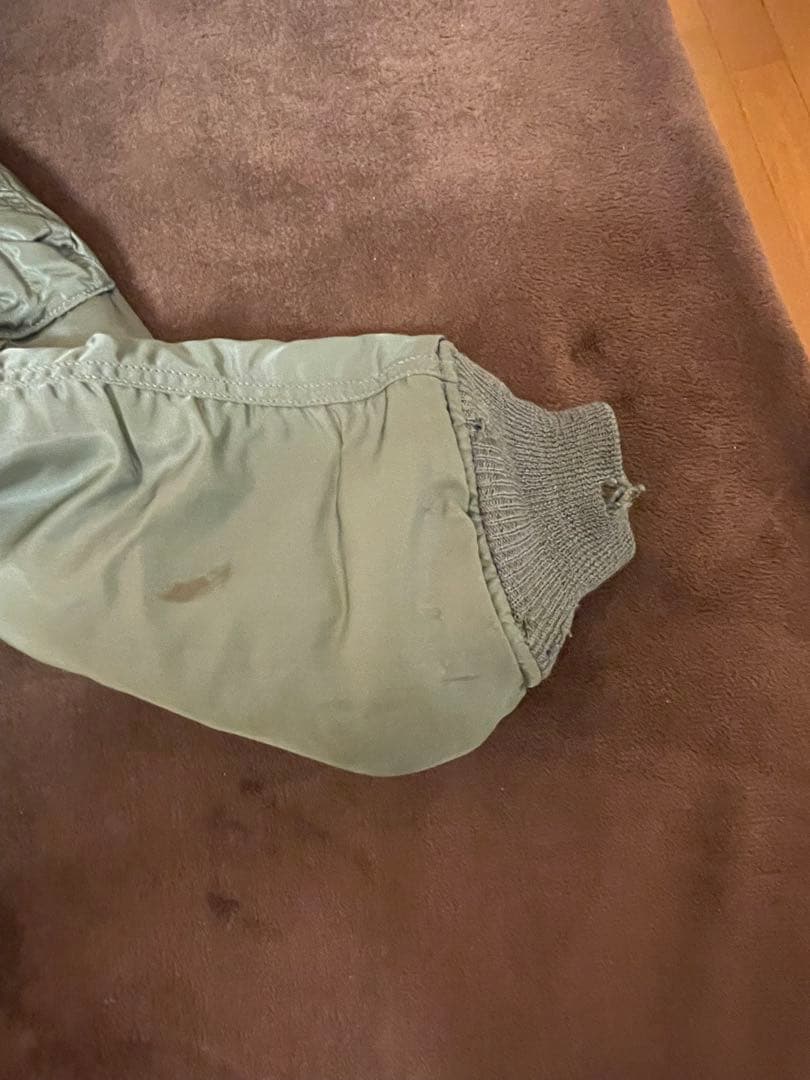 ヴィンテージ60s MA-1フライトジャケット　カーキ