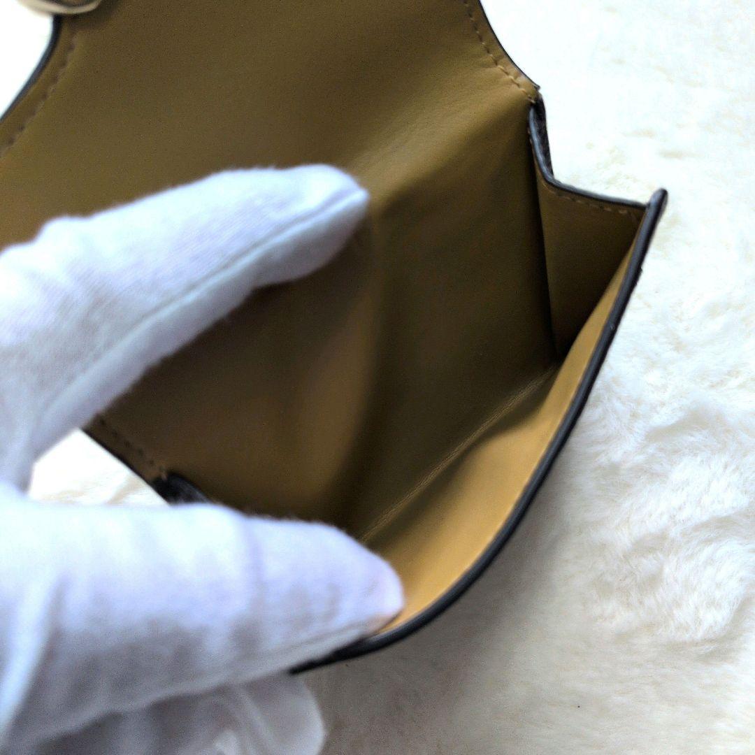 【美品】コーチ タビー スモールウォレット 折り財布 黒