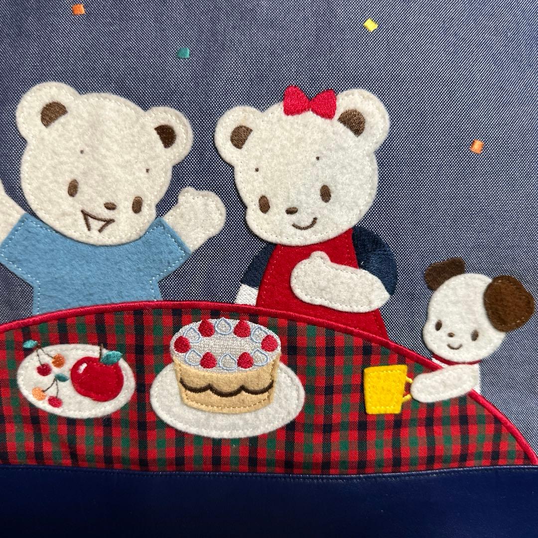 少しお値引き可能【中古】familiar デニムバッグ 限定販売 完売品