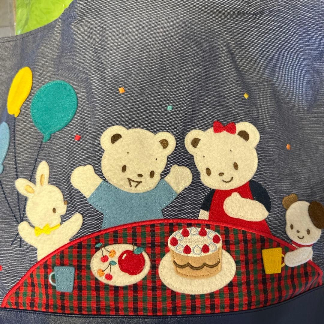 少しお値引き可能【中古】familiar デニムバッグ 限定販売 完売品