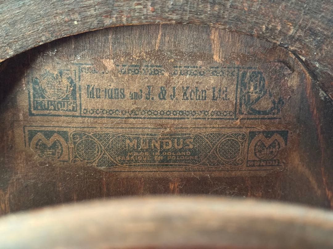 Mundus J&J Kohn アンティーク ベントウッドチェア フランス