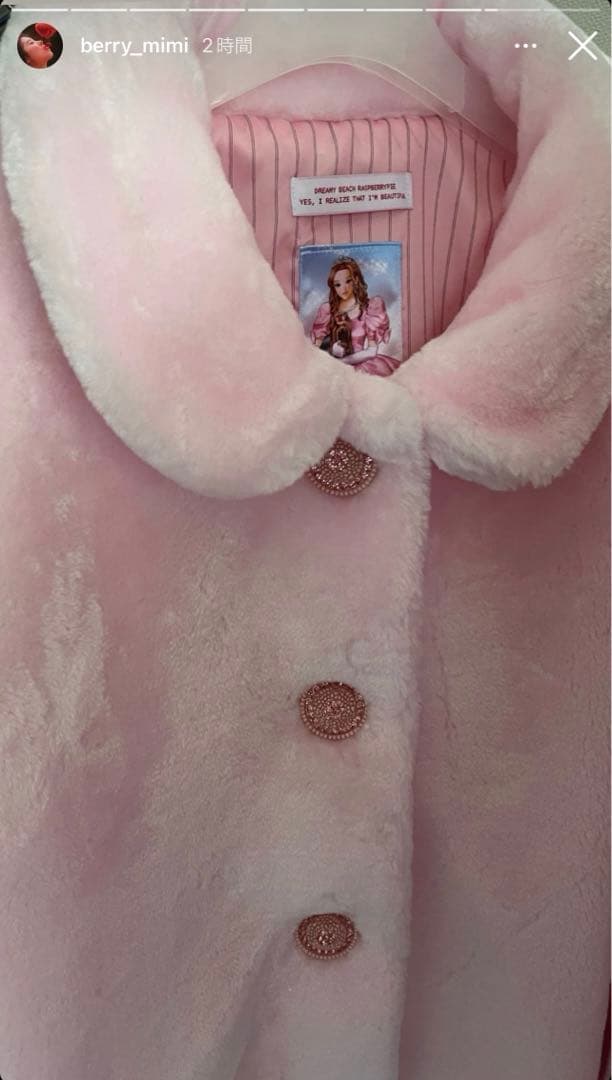 raspberry pie ラズベリーパイ　アウター　pink