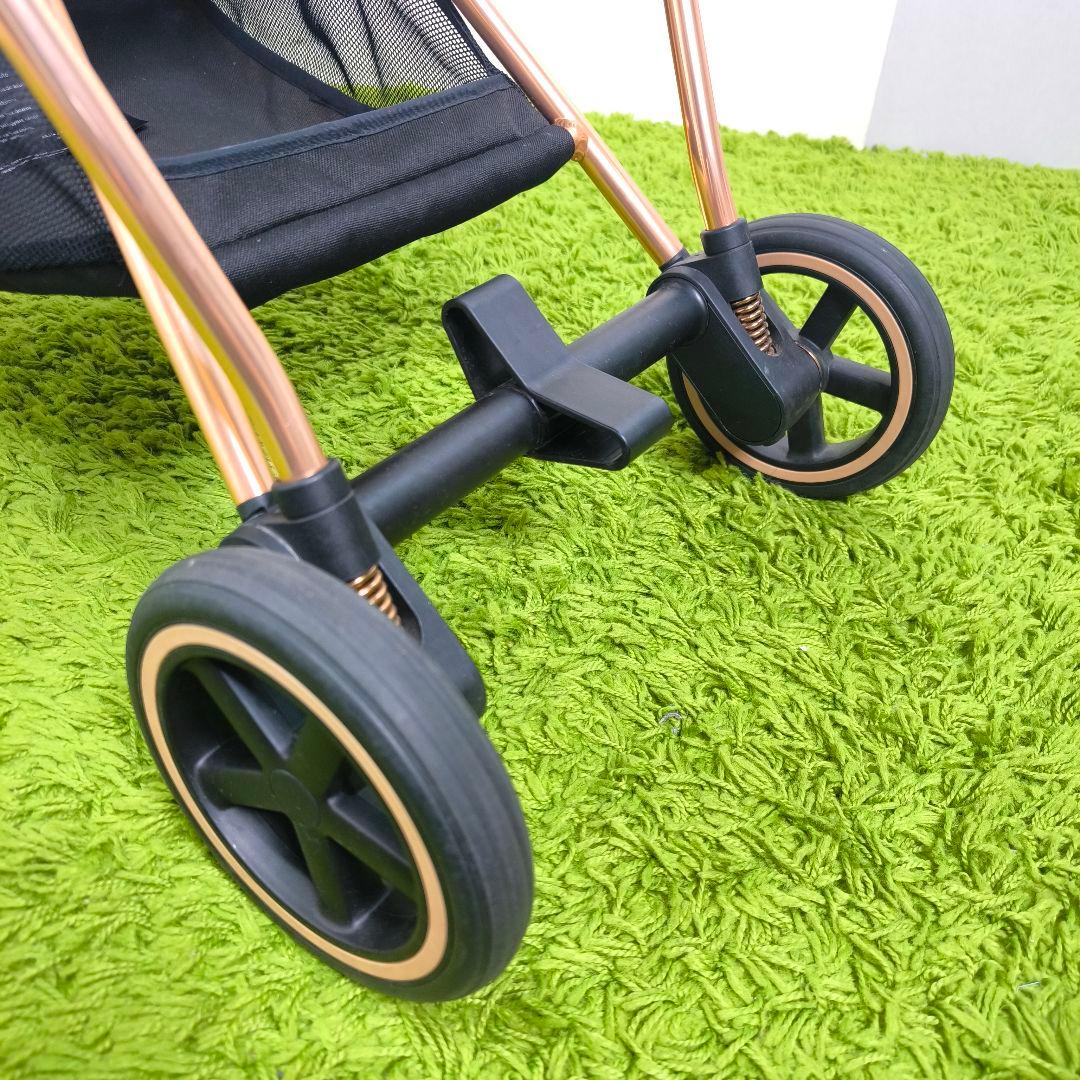 ベビーカー　サイベックス　ミオス　 ローズゴールド　ブラック