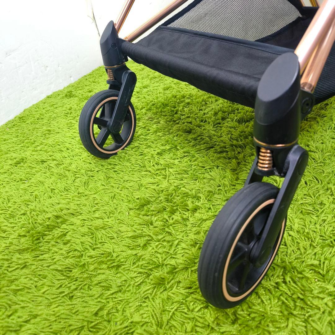 ベビーカー　サイベックス　ミオス　 ローズゴールド　ブラック