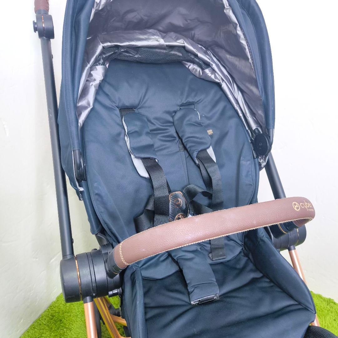 ベビーカー　サイベックス　ミオス　 ローズゴールド　ブラック