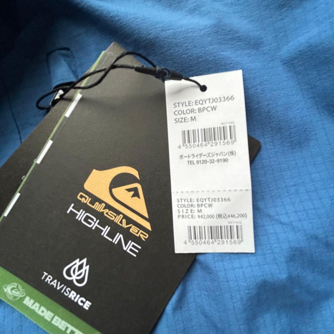 クイックシルバー★ ★T Rice Gore INFINIUM JK★新品