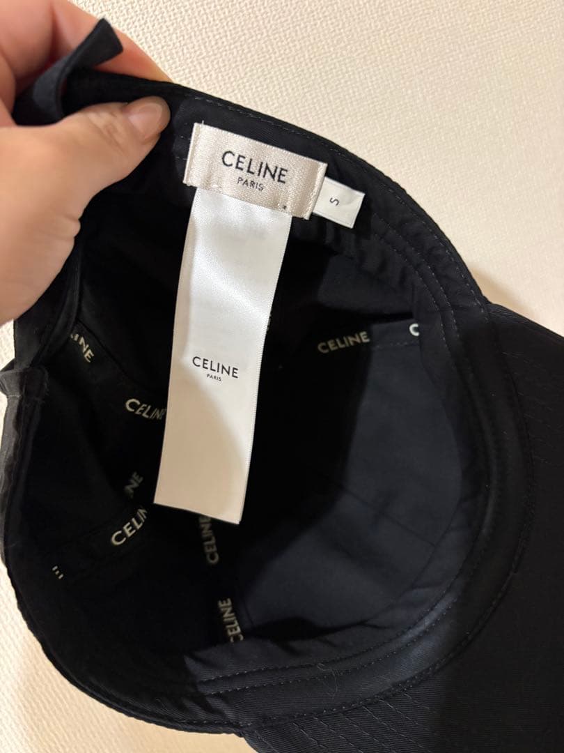 Y トリオンフベースボールキャップCELINE S