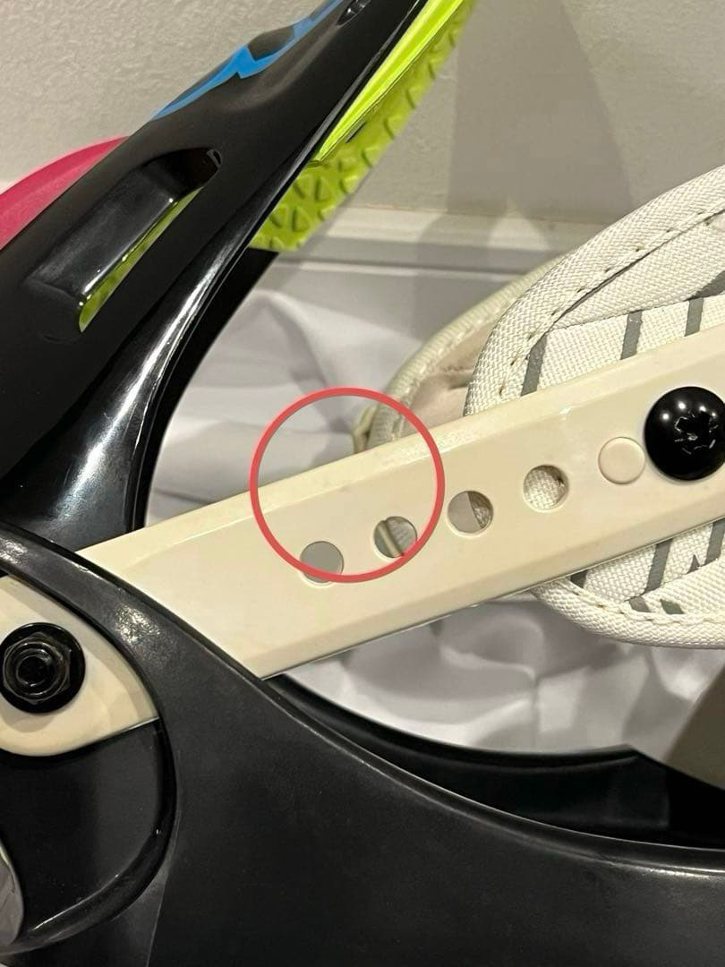 [未使用品] SIMS スノーボードビンディング　ジュニア　S