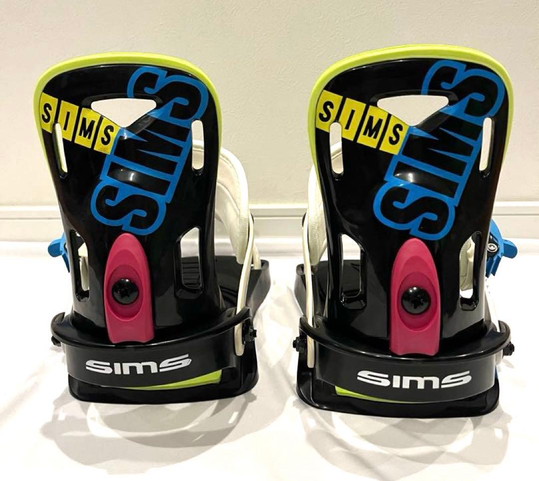 [未使用品] SIMS スノーボードビンディング　ジュニア　S