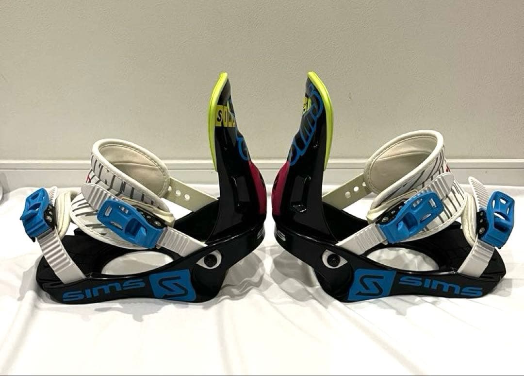 [未使用品] SIMS スノーボードビンディング　ジュニア　S