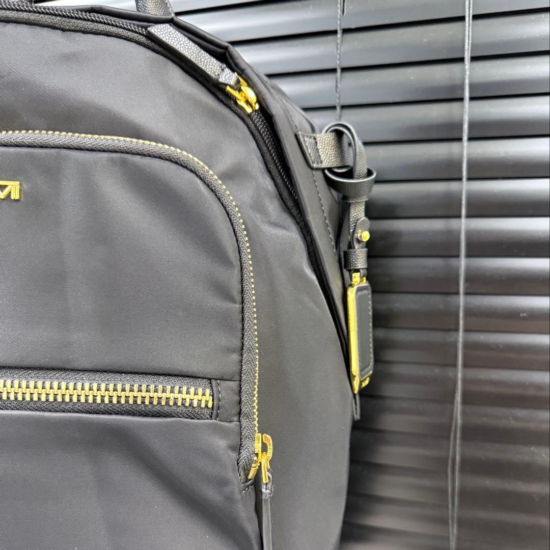 TUMI ヴォヤジュール リュック ブラック