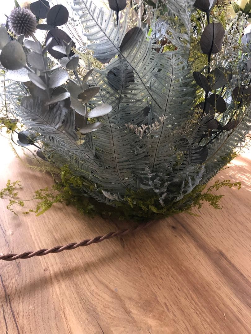 ドライフラワーライトドライフラワー照明スワッグライトペンダントライト