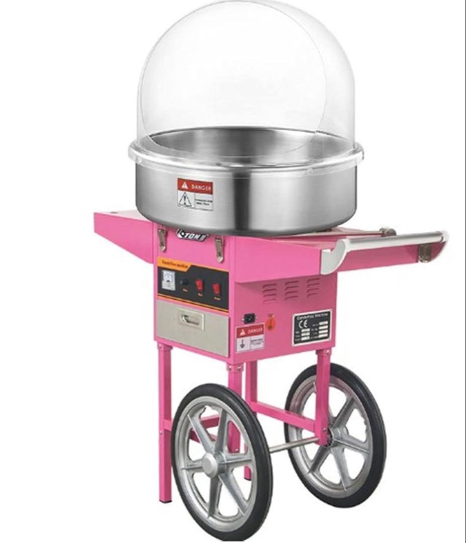 52cmわたあめ機カバー、バブルシールド透明なプラスチック製のドーム蓋